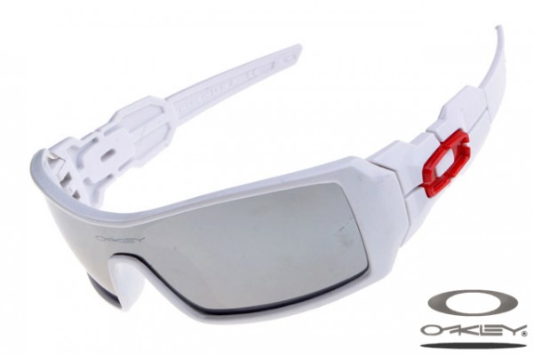 oakley oil rig sunglasses white